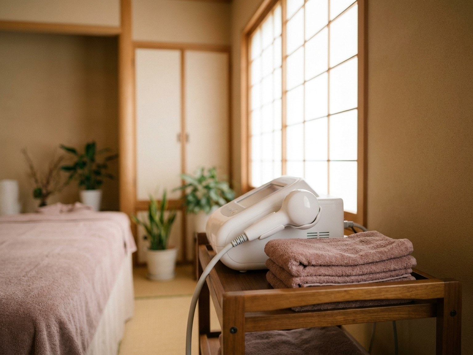 よもぎ蒸しの個室